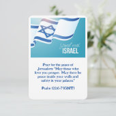 Sta met Israël (Staand voorkant)