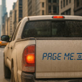 Sta met Israël bumper sticker