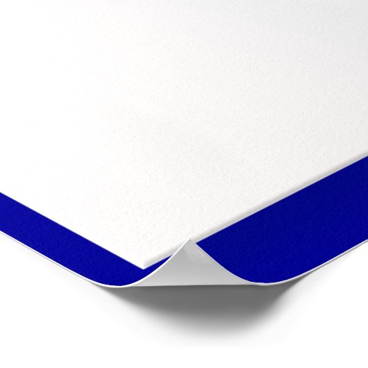 Sta met Israël Grote Posters (Hoek)