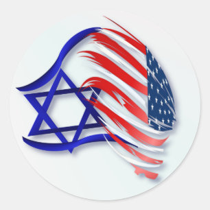 Sta met Israel Stickers