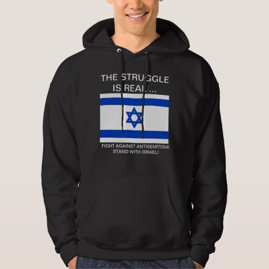 STA MET ISRAEL SWEATSHIRT (Voorkant)