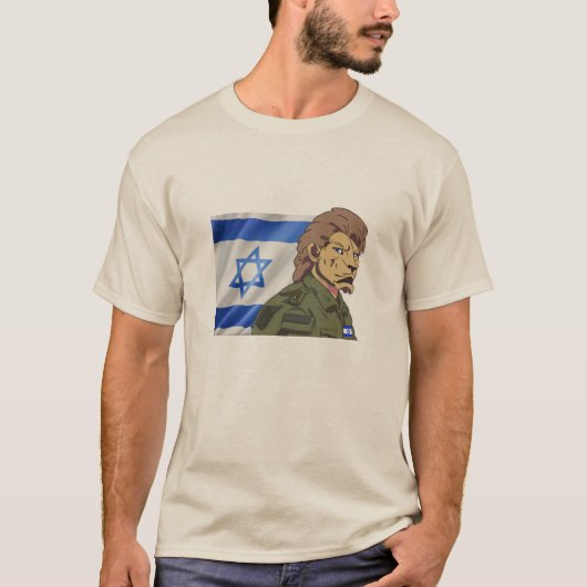 STA MET ISRAËL T-SHIRT (Voorkant)