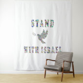 Sta met Israël Wandkleed (In situ)