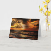 Sta niet bij mijn graf en treur om mijn medeleven kaart (Gele Bloem)