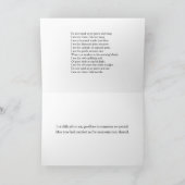 Sta niet in mijn grave en weep, duif of Peace Kaart (Binnen)