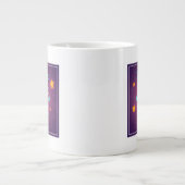 Sta op en begin met het volgen van je dromen grote koffiekop (Voorkant)