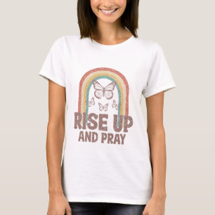 Sta op en bid Jezus T-shirt