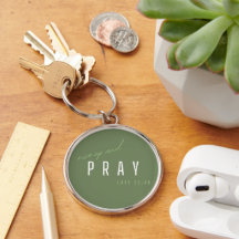 Sta op en bid. Lucas22:46. Button Sleutelhanger