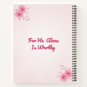 Sta op en schijn en geef God Zijn heerlijkheid! SC Notitieboek (Achterkant)