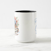 Sta op en schijn  koffiekopje en bloemen mok (Midden)