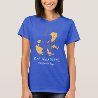 Sta op en schijn met Sunrise Yoga Funny Yoga T-shirt