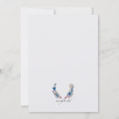 Sta op en schitter Uitnodiging (Achterkant)