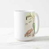 Sta op, fluistert de vroege ochtenddageraad! Mok (Voorkant rechts)