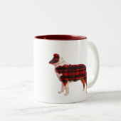 Sta op, Hunt Rats Tweekleurige Koffiemok (Voorkant rechts)