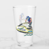 Sta op Jet Ski SuperJet Glas (Achterkant)