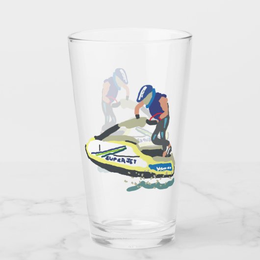 Sta op Jet Ski SuperJet Glas (Voorkant)