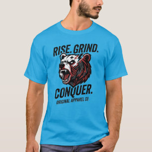 Sta Op Maal Overwin Beer Motivatie Voor Achter Gym T-shirt