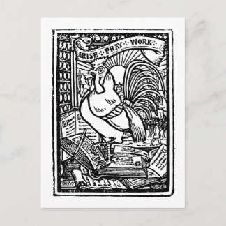 Sta op met het bidden briefkaart