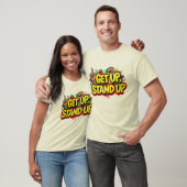 Sta op met Stand Up Reggae T-shirt (Unisex)