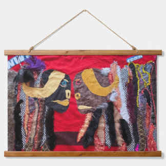 Sta op mijn grond hangend wandkleed