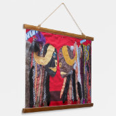 Sta op mijn grond hangend wandkleed (Gebogen)