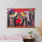 Sta op mijn grond hangend wandkleed (Slaapkamer)