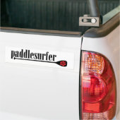 Sta op pedle Hibiscus Bumpersticker (Op Truck)