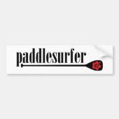 Sta op pedle Hibiscus Bumpersticker (Voorkant)