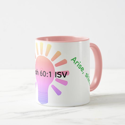 Sta op, schijn! mok (Voorkant rechts)