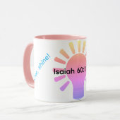 Sta op, schijn! mok (Voorkant links)