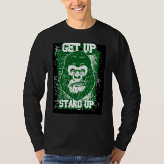 Sta op, sta op - Gorilla Motivatie T-shirt