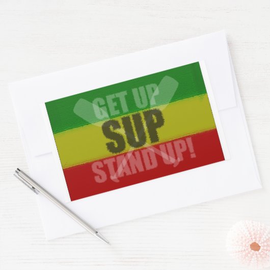 Sta op SUP Sticker (Envelop)