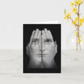 Sta op tegen Nick Fuentes' haatdragende Sticker Kaart (Gele Bloem)