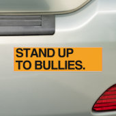 STA OP TEGEN PESTERIJEN - .PNG BUMPERSTICKER (Op auto)