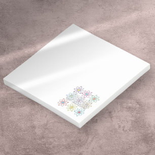 STA OP VOOR ATOMEN Funny Science Quote Post-it® Notes