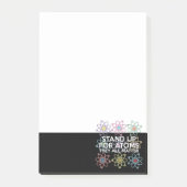 STA OP VOOR ATOMEN POST-IT® NOTES (Voorkant)