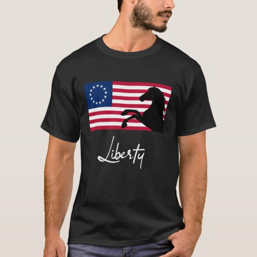 Sta op voor Betsy Ross T-shirt (Voorkant)