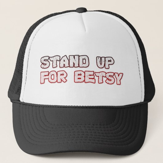 sta op voor betsy ross trucker pet (Voorkant)