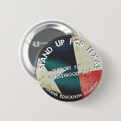 Sta op voor Texas Button (Voorkant /achterkant)