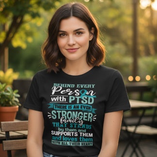 Sta samen met iemand die lijdt aan PTSD door Tri-Blend Shirt
