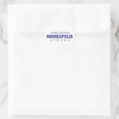 Sta Samen Minneapolis  Ronde Sticker (Tas)