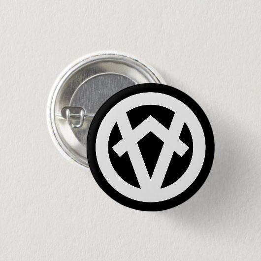 STA Symbool Badge Small Ronde Button 3,2 Cm (Voorkant /achterkant)