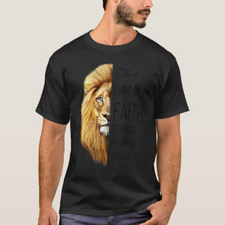 Sta Vast In Het Geloof Wees Dapper Wees Sterk Jezu T-shirt