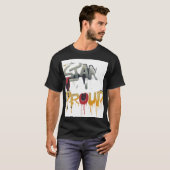 Sta vol trots t-shirt (Voorkant volledig)