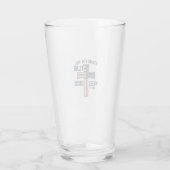 Sta voor de Vlag Patriottisch Kruis Ontwerp_1 Glas (Achterkant)