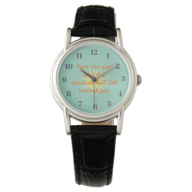 Sta voor de zon horloge (Voorkant)