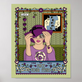 Sta voor je angsten_A_8x10 Poster