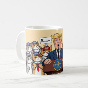 Sta voor je kat koffiemok