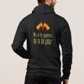 Sta voor vrede Spanje Hoodie (Achterkant)