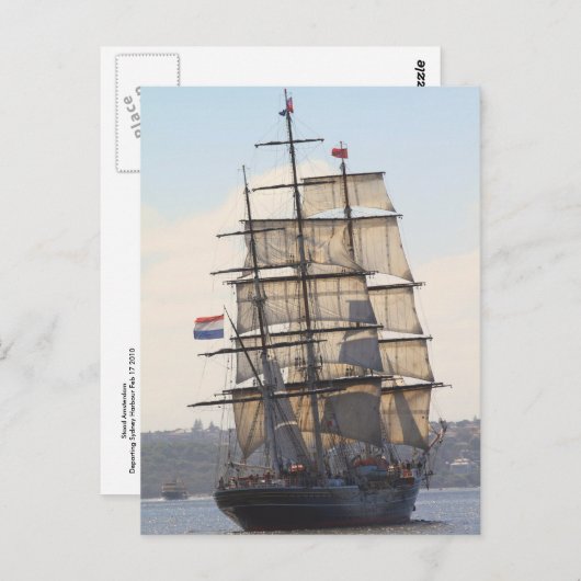 Staad Amsterdam Briefkaart (Voorkant / Achterkant)